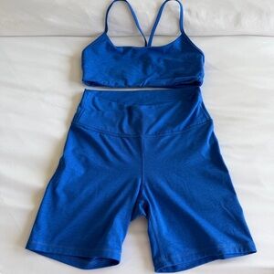 Old Navy Blue Activewear Set